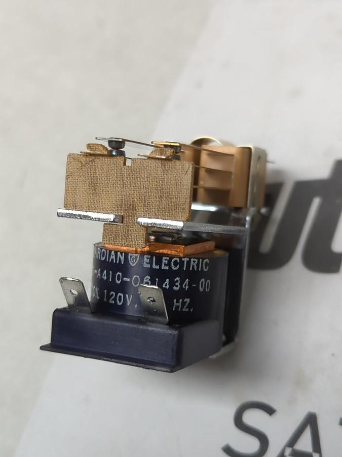 GUARDIAN ELECTRIC,910-A410-061434-00,RELAY COIL 120V 60HZ NOS