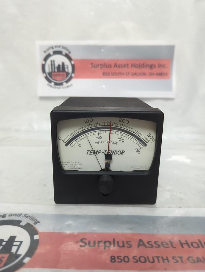 Used API,428-864R6,CENTIGRADE TEMP-TENDER METER 0-150/0-300 PRE-OWNED
