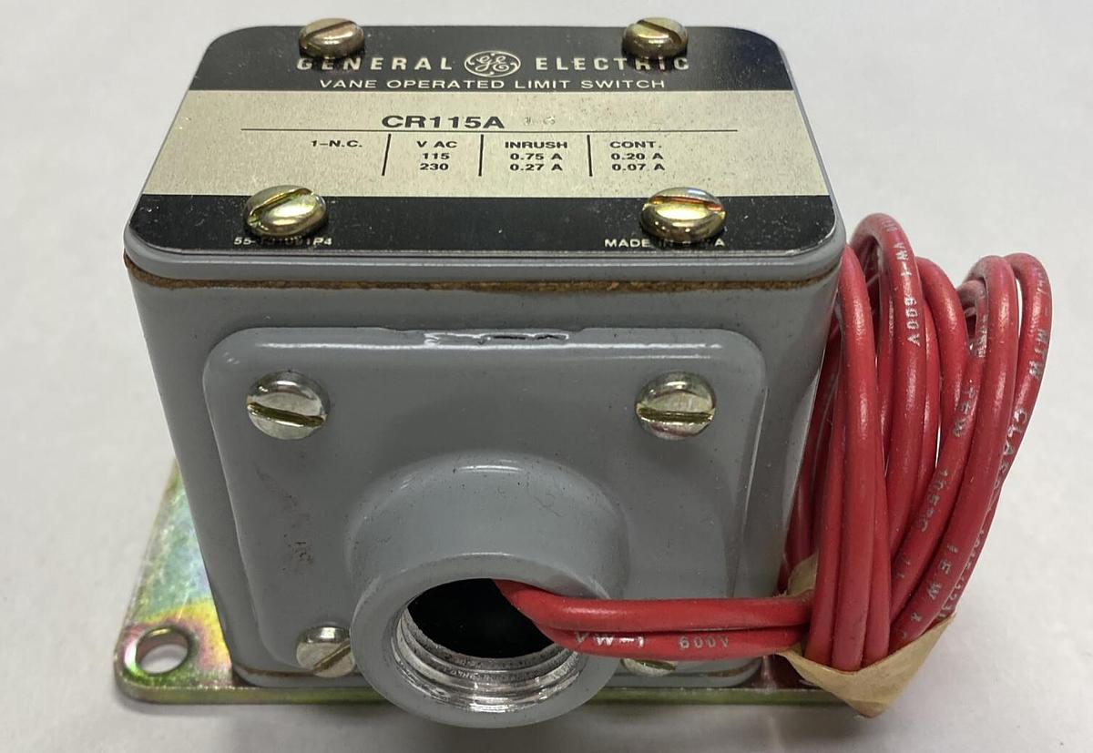 GENERAL ELECTRIC,CR115A16,VANE OPERATED LIMIT SWITCH NEW NO BOX