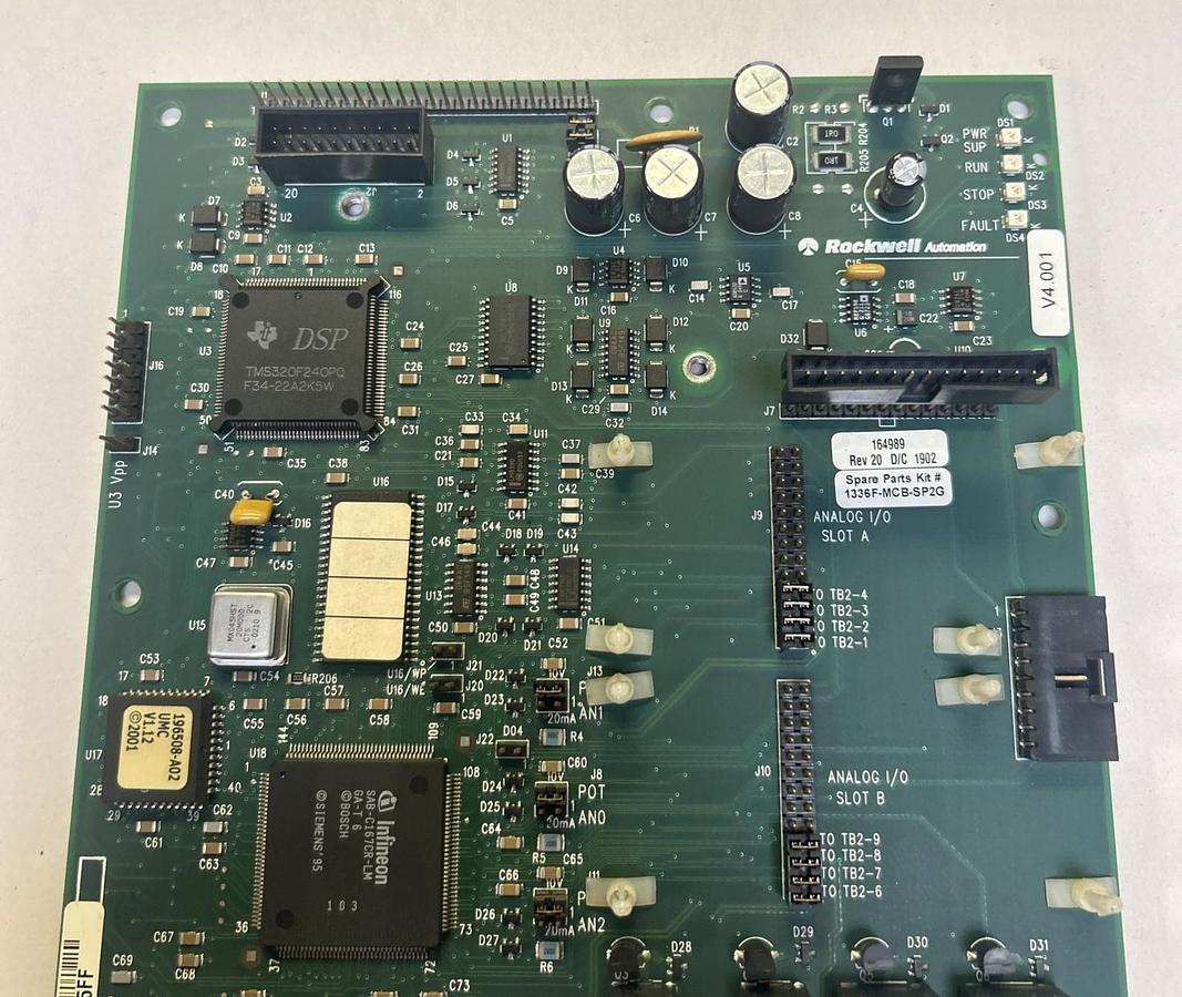 Used ALLEN BRADLEY,1336F-MCB-SP2G,PC CONTROL BOARD