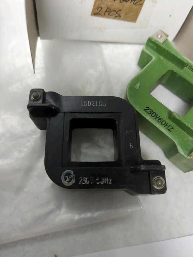 Used GENERAL ELECTRIC,15D21G3,COIL 230V 60HZ LOT OF 4 PRE-OWNED