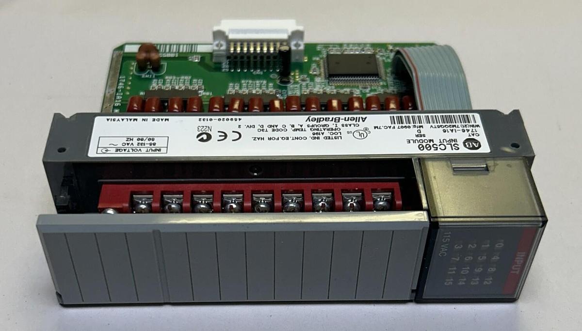 Used ALLEN BRADLEY,1746-IA16,INPUT MODULE