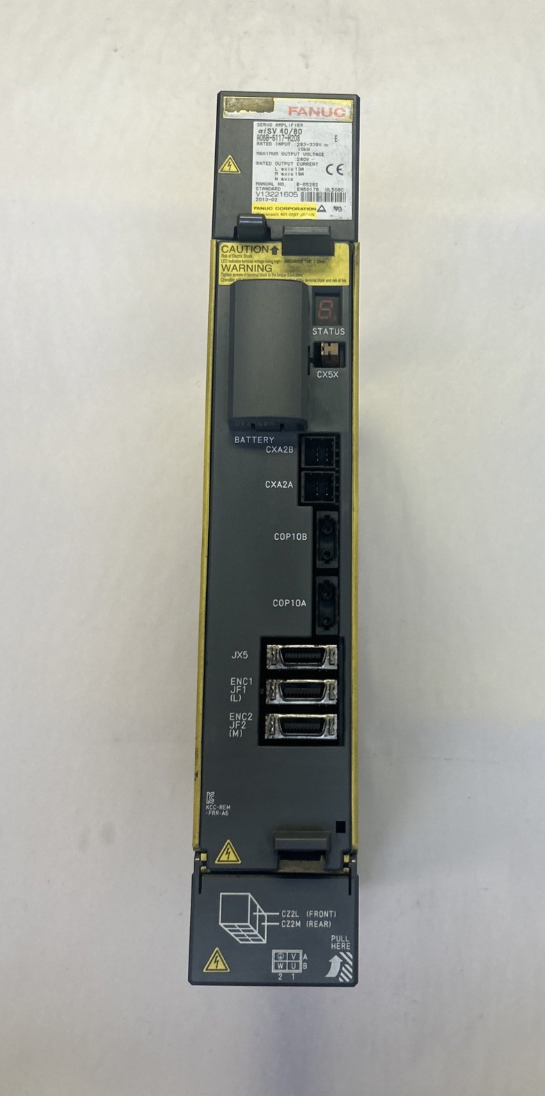 Used FANUC,A06B-6117-H208,SERVO AMPLIFIER