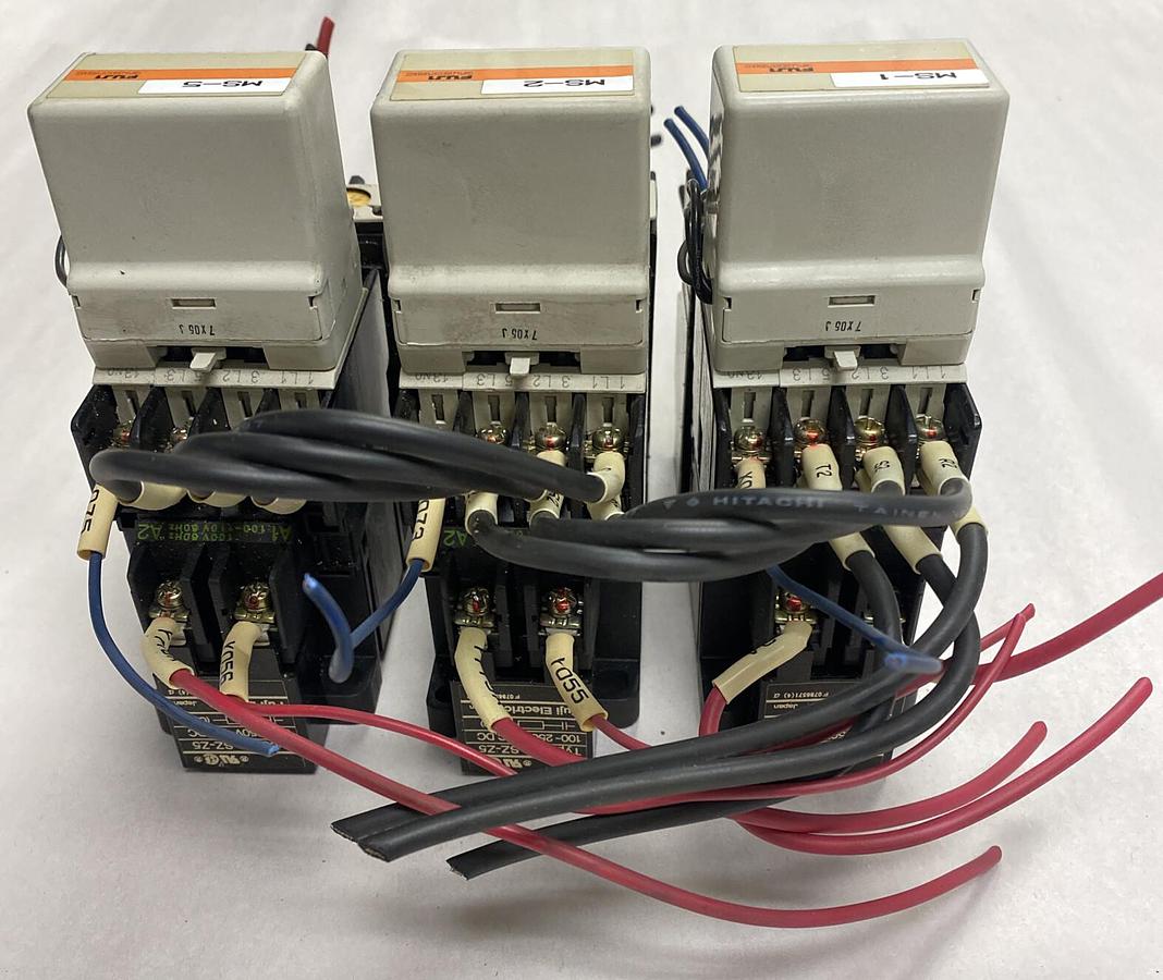 Used FUJI,SC-03 SC11AA,MAGNETIC CONTACTER LOT OF 3