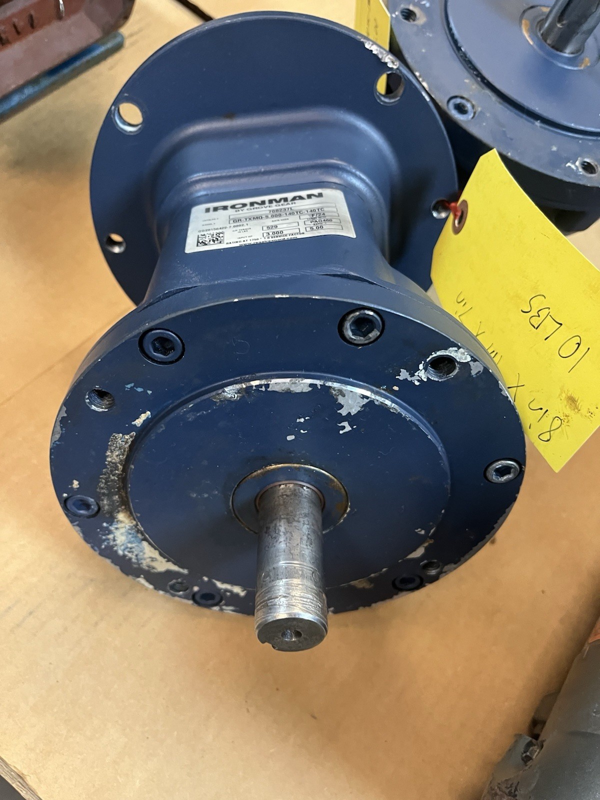 Used IRONMAN GROVE GEAR,GRTXMQ-5.000-140TC-140TC,RATIO 5