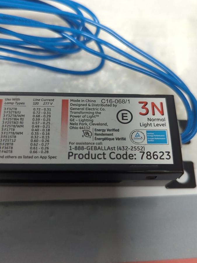 GE ULTRAMAX,GE332MAX,BALLAST 120-277V LOT OF 2 NOS