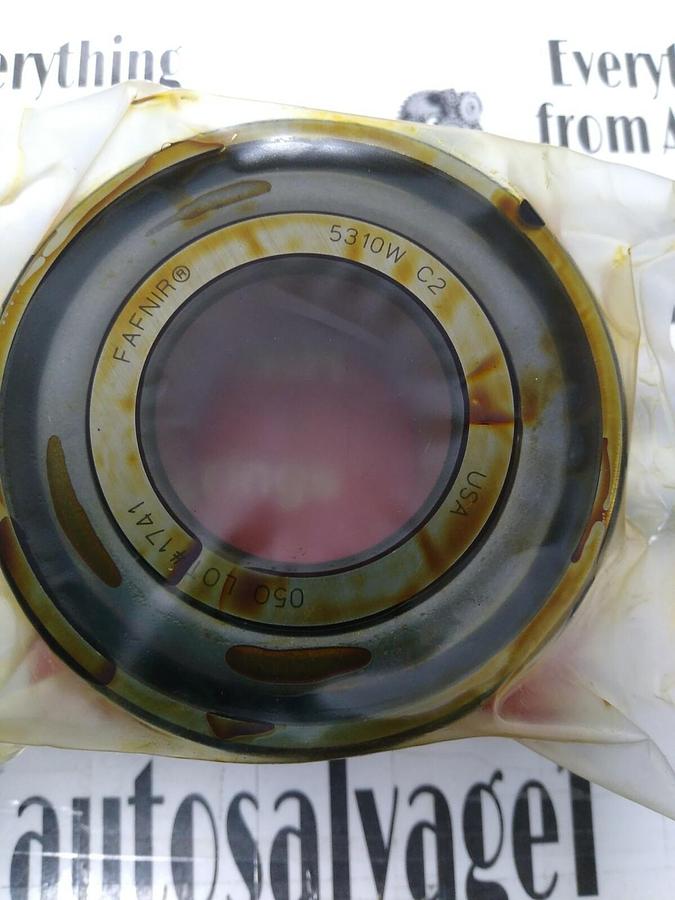 Used Fafnir,5310W,Double Row Angular Contact Bearing NOS