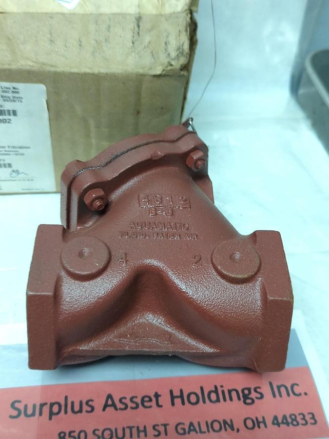 AQUAMATIC,V42D-0000-00000,CAST DIAPHRAGM VALVE 1-1/4 INCH NOS