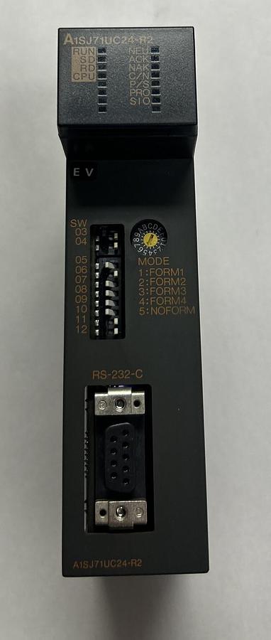 Used MITSUBISHI,A1S-J71UC24-R2,CPU COMMUNICATION MODULE
