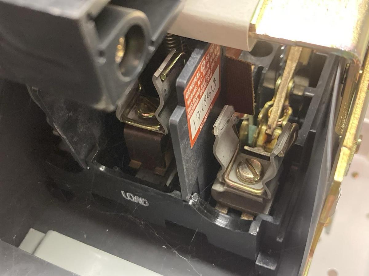 Used GE,E33752,Evolution 30A FDRFUSW Dual FUSED Disconnect MCC Bucket 60Hz 480V