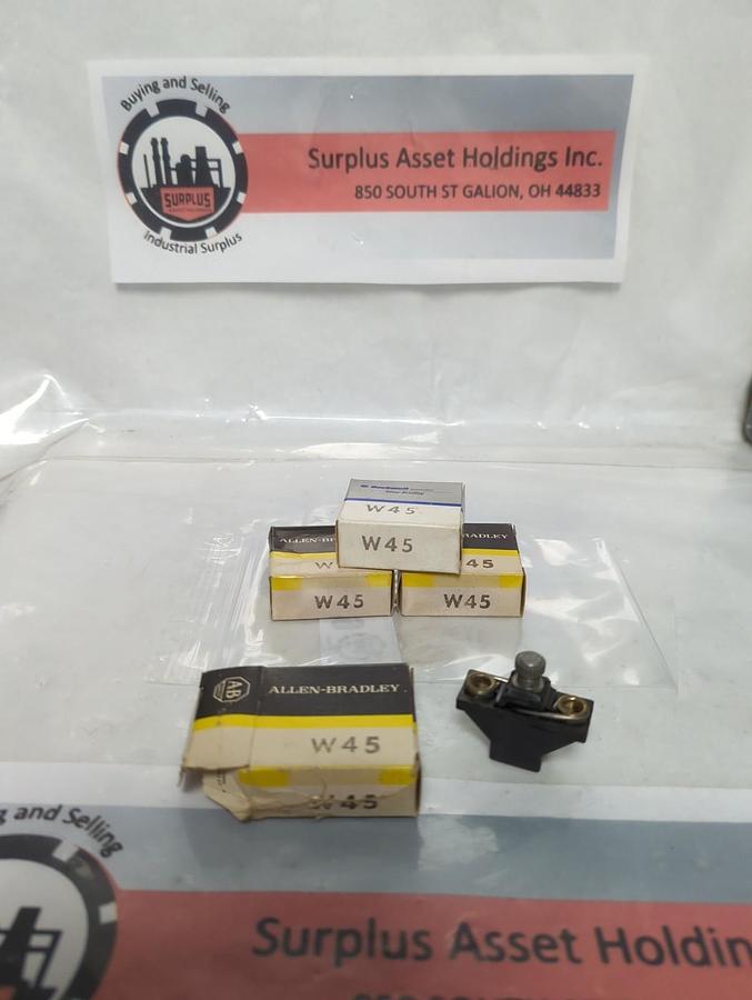 ALLEN BRADLEY,W45,THERMAL OVERLOAD HEATER ELEMENT LOT OF 4 NOS