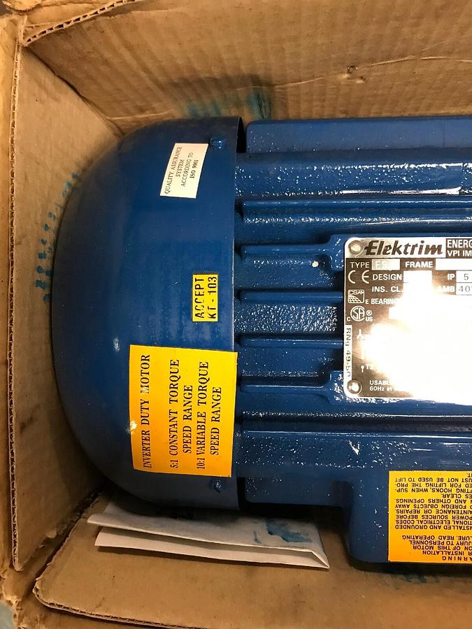 Elektrim,15TC ESg,Motor 2 HP 230/460V 1735 RPM  Frame