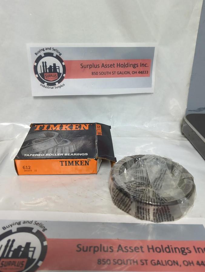 TIMKEN,612,ROLLER BEARING CUP NOS