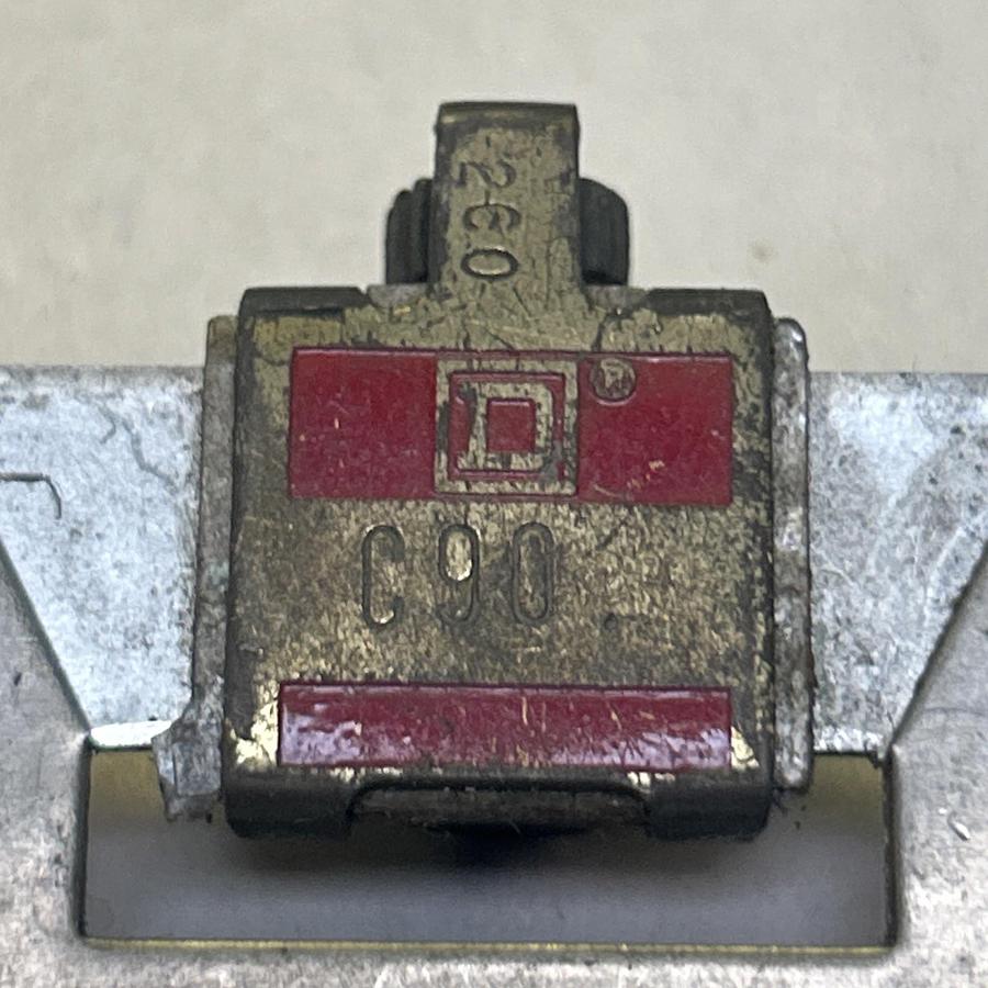 Used SQUARE D,C90,THERMAL OVERLOAD HEATER ELEMENT LOT OF 4