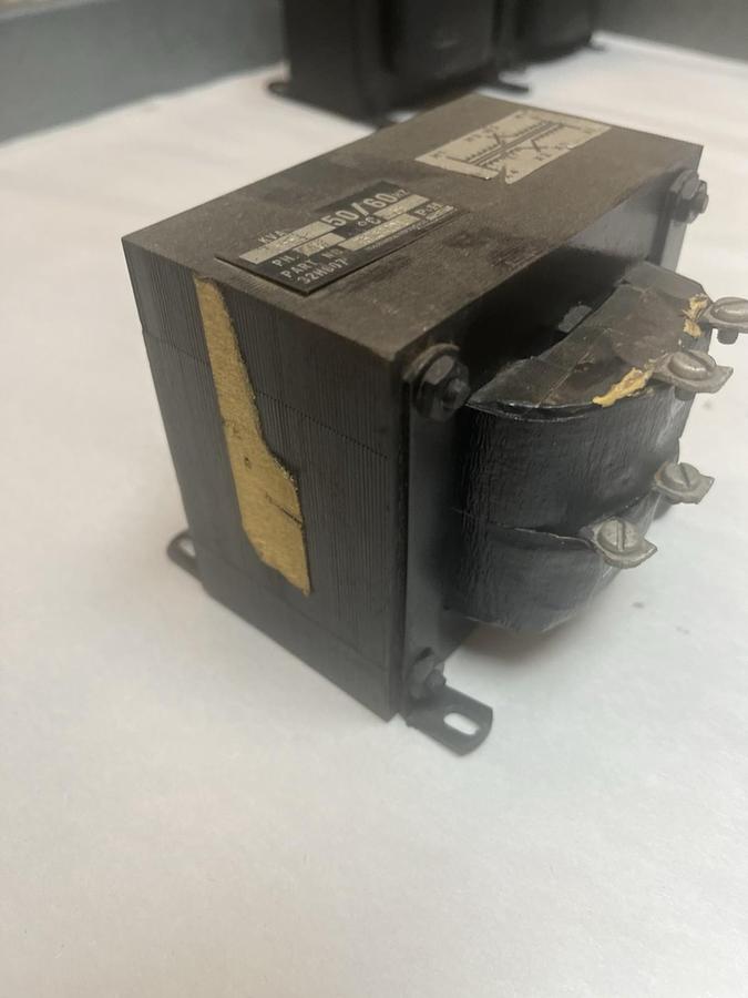 Used P&H,75Z542-D1,CONTROL TRANSFORMER 1PH 0.300KVA PRI 240/480V SEC 115/230V