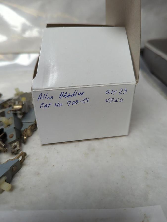 Used ALLEN BRADLEY,700-C1,CONTACT CARTRIDGE LOTOF 23 PRE-OWNED