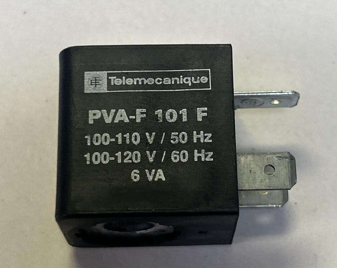 Used TELEMECANIQUE,PVA-F101F,COIL 100-120V LOT OF 3