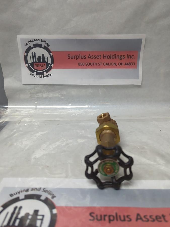 HAMMOND,IB629-1/4,GATE VALVE 1/4 INCH NOS