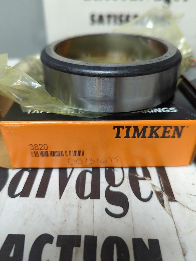 TIMKEN,3820,ROLLER BEARING CUP LOT OF 2 NOS