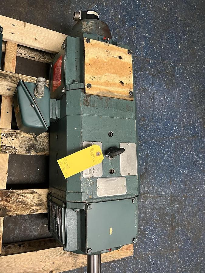 Used RELIANCE,LC2113ATZ,DC MOTOR 25HP 1750/3000RPM 500VDC SHUNT 300VDC