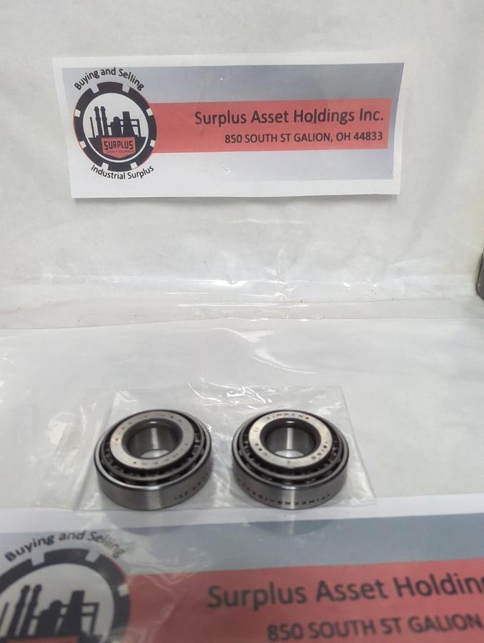 Used TIMKEN,15100-152504,TAPERED ROLLER BEARING LOT OF 2 PRE-OWNED