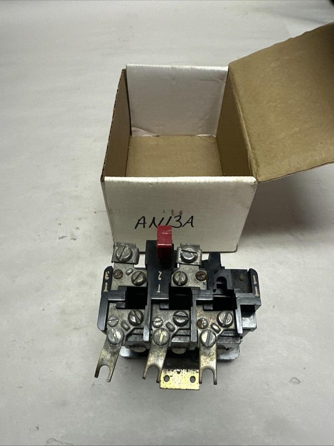 Used Westinghouse,AN13A,Overload Relay