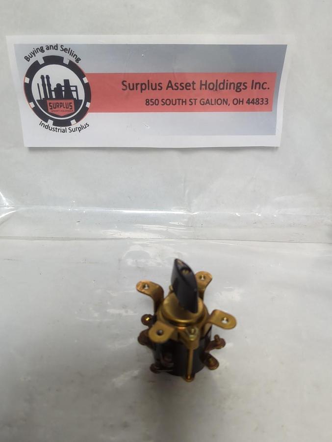 Used ELECTROSWITCH,101402A,SERIES 101 ROTARY CONTROL SWITCH PRE-OWNED