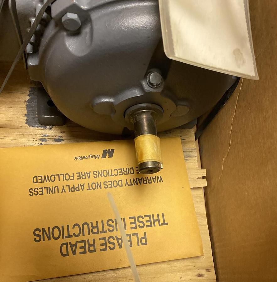 Magnetek,6-962334-00,Motor U200 1HP 1740 RPM 460V Frame 182 NOS