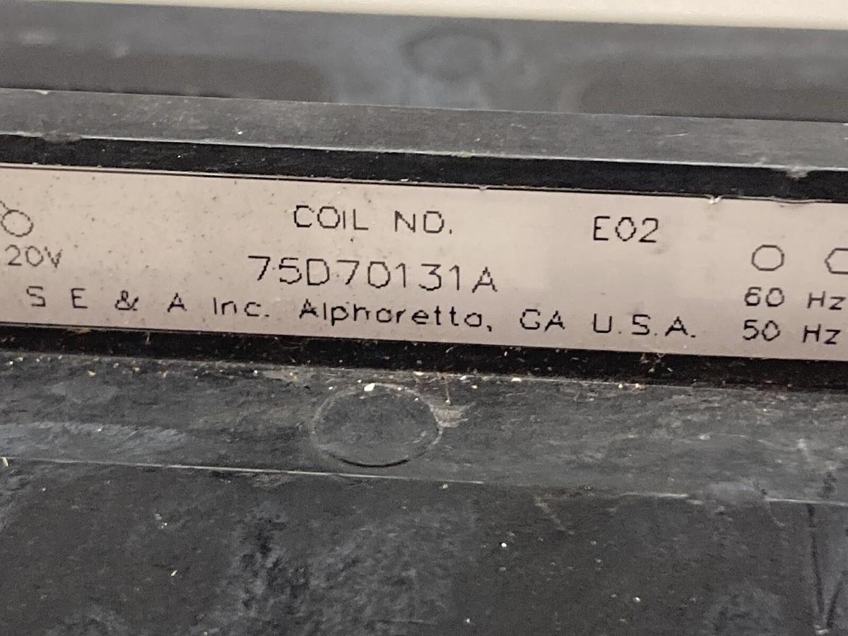 Used Siemens,75D70131A,Magnetic Coil 60/50Hz 110-120V