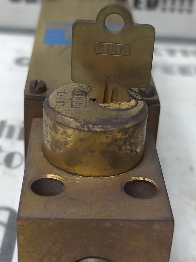 Used BBC KIRK,32K2984,INTERLOCK WITH KEY NOS
