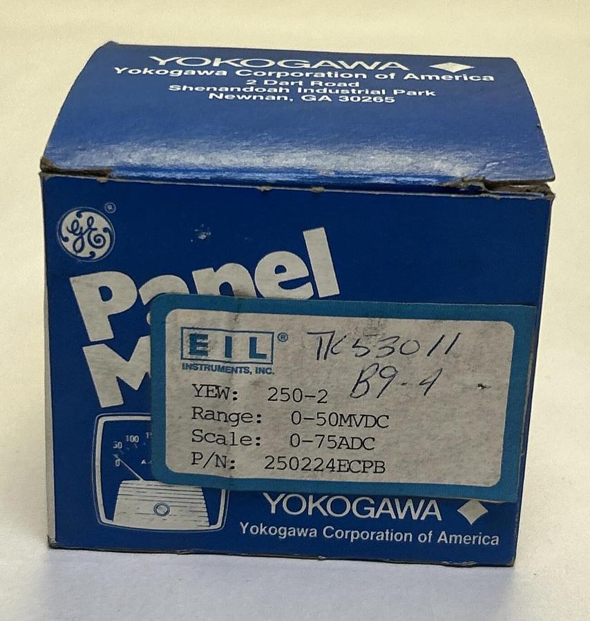 Used YOKOGAWA,250224ECPB,PANEL METER NOS