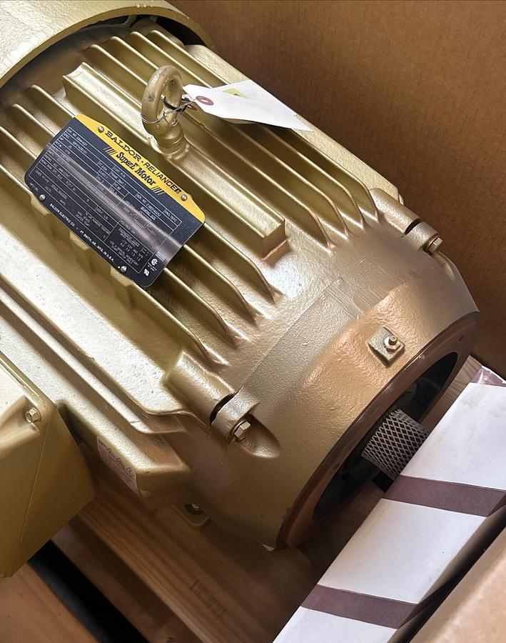 BALDOR,EBM4103T,SUPER-E BRAKE MOTOR 25HP 1775RPM 3PH 284T FRAME NEW