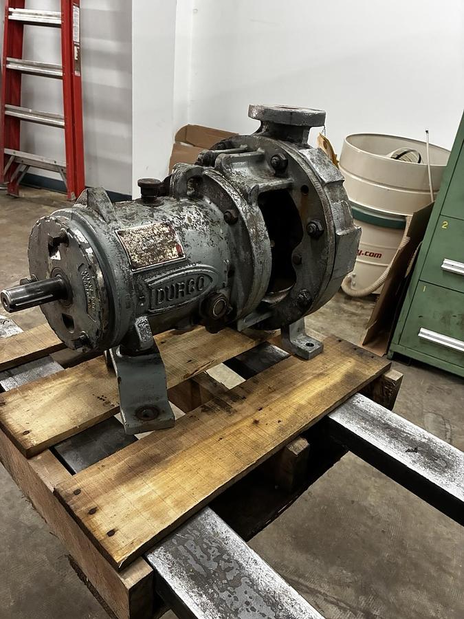 Used DURCO,2X3X15-10A/96,MARK III SS CENTRIFUGAL PUMP NEEDS REBUILD DOESNT TURN