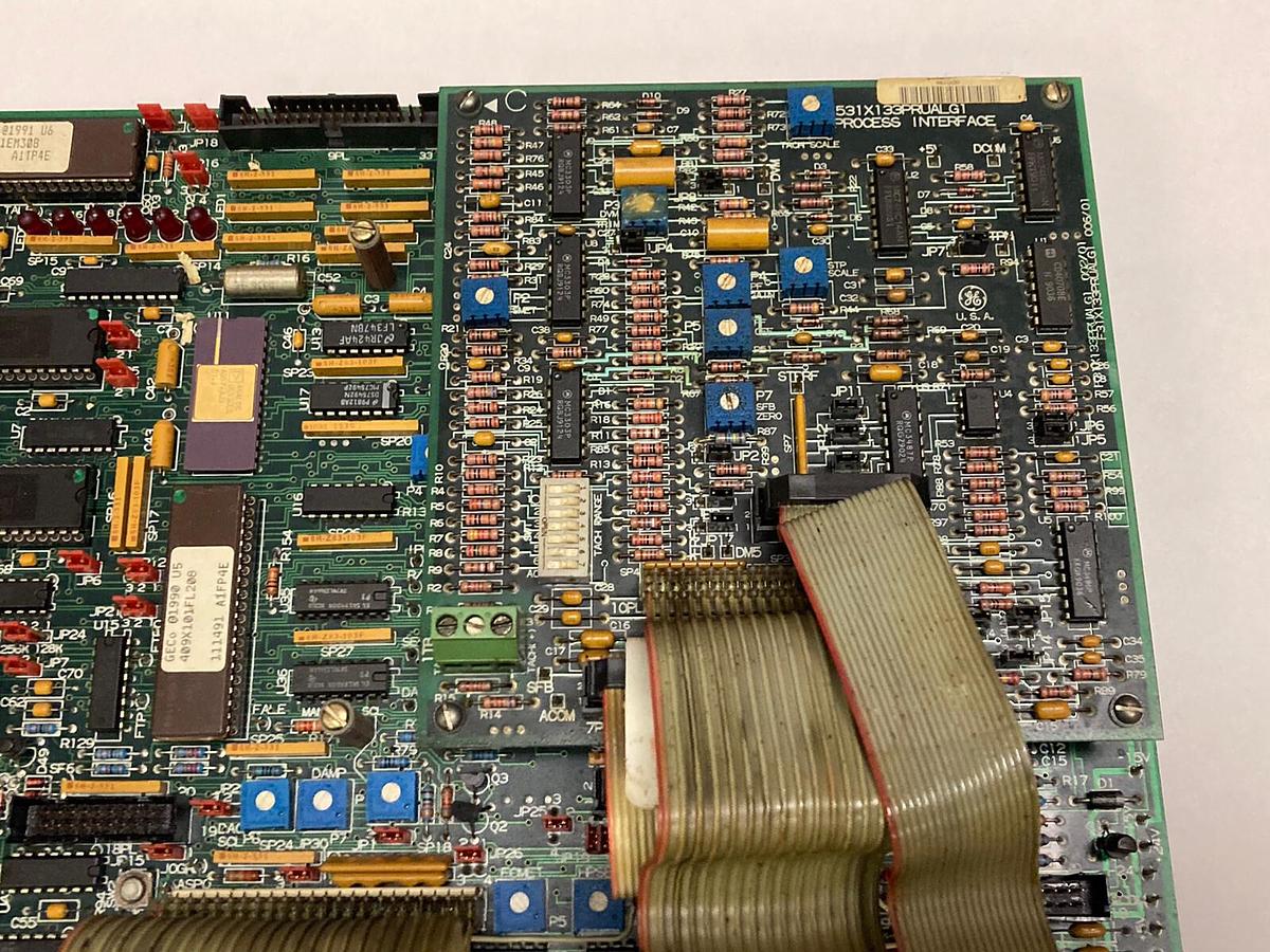 Used General Electric,F31X300CCHALG2,Control Card W/ 531X133PRUALG1 Process Interface