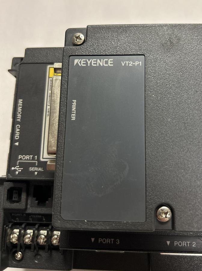 Used KEYENCE,VT2-P1,OPERATOR INTERFACE
