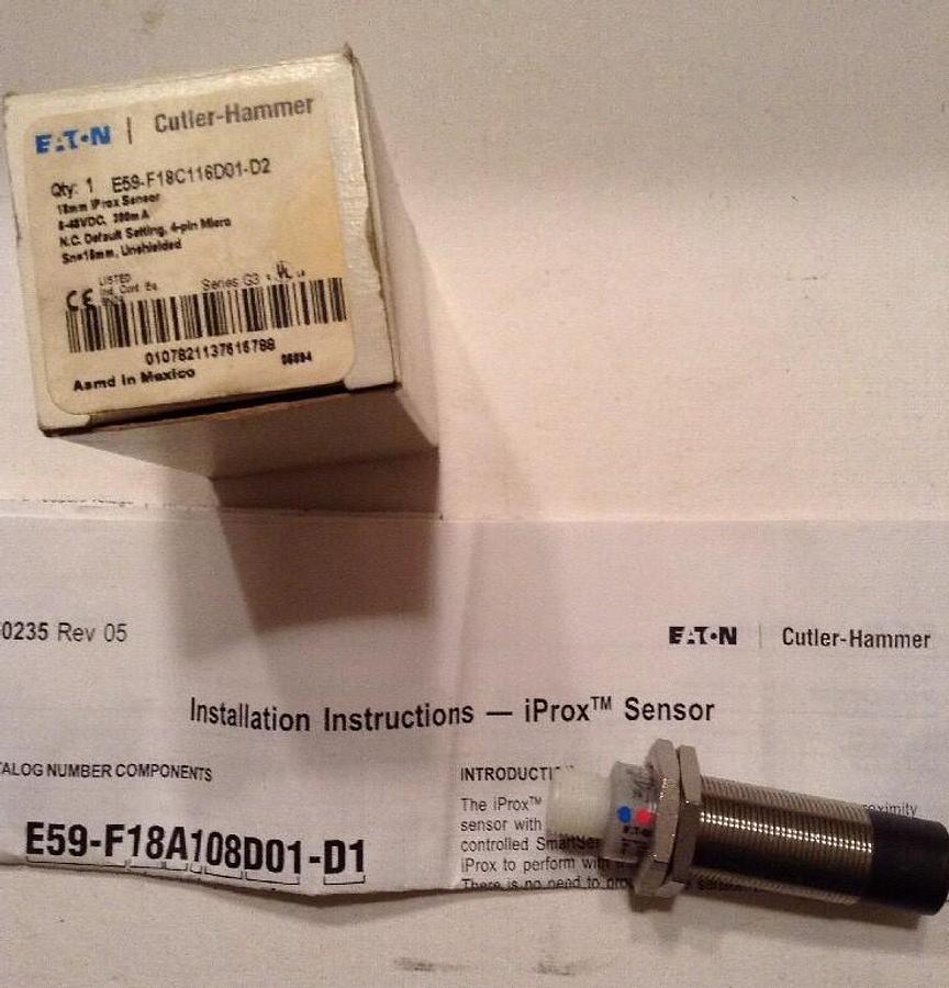 Eaton Cutler-Hammer,E59-F18C116D01-D2,iProx Sensor