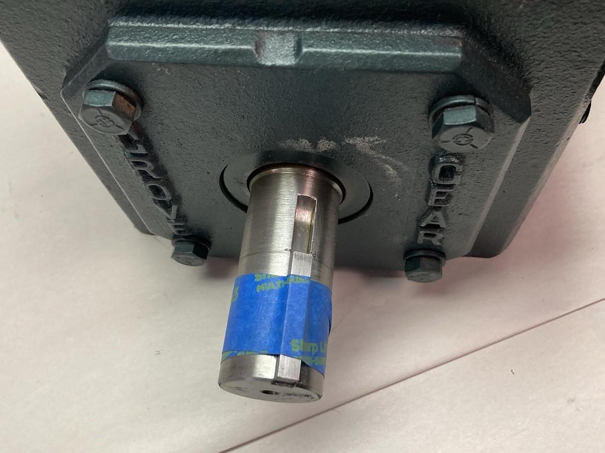 Flexaline Grove Gear,TM01262-2,Gear Reducer Ratio 10:1 Frame 140TC 3.950Hp