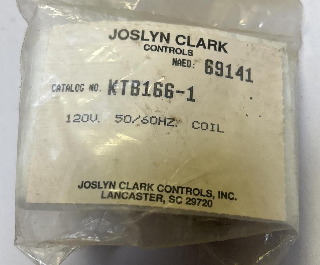 JOSYLN CLARK,KTB166-1,COIL 120V NOS