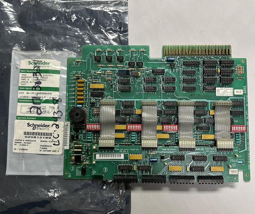 Used GE FANUC,IC600BF831K/IC600BF831,INPUT MODULE REFURBISHED