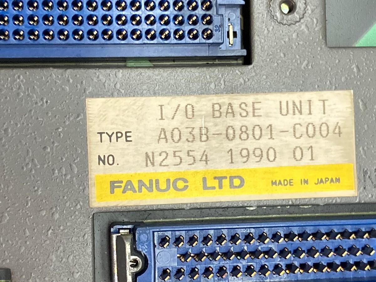 Used Fanuc,A03B-0801-C004,I/O Base Unit