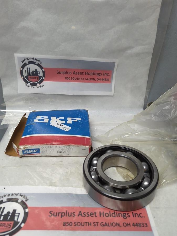 SKF,6313 JEM,DEEP GROOVE BALL BEARING NOS