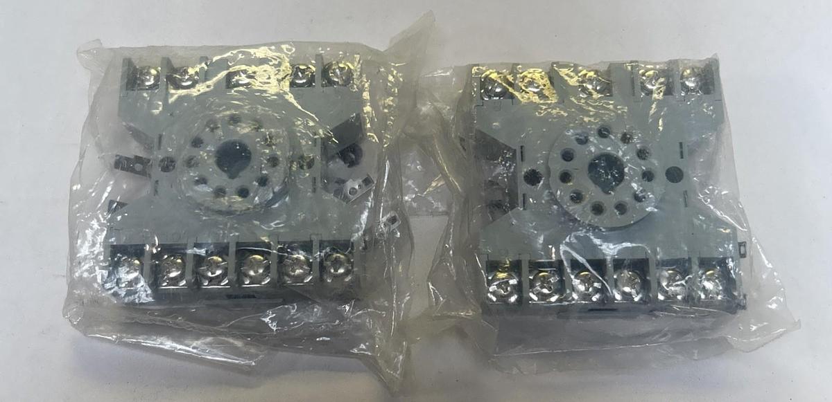 POTTER BRUMFIELD,27E892,RELAY BASE LOT OF 2 NOS