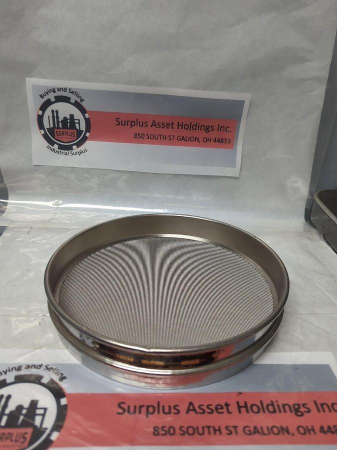 Used USA STANDARD,NO.35,TEST SIEVE 500UM .0197 INCH ASTM E-11 SPEC PRE-OWNED