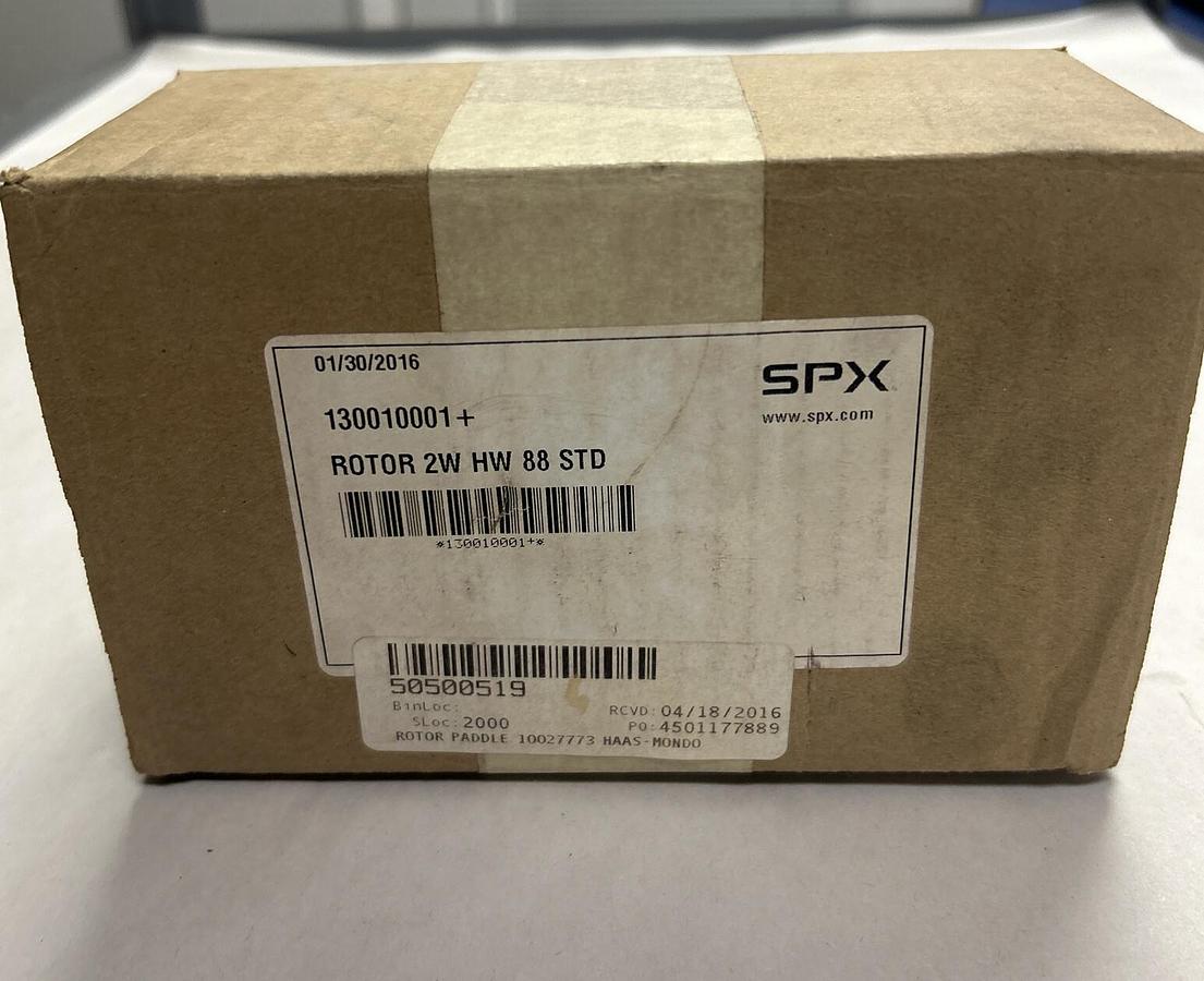 Used SPX WAUKESHA,130010001,STAINLESS TWIN WING ROTOR NEW