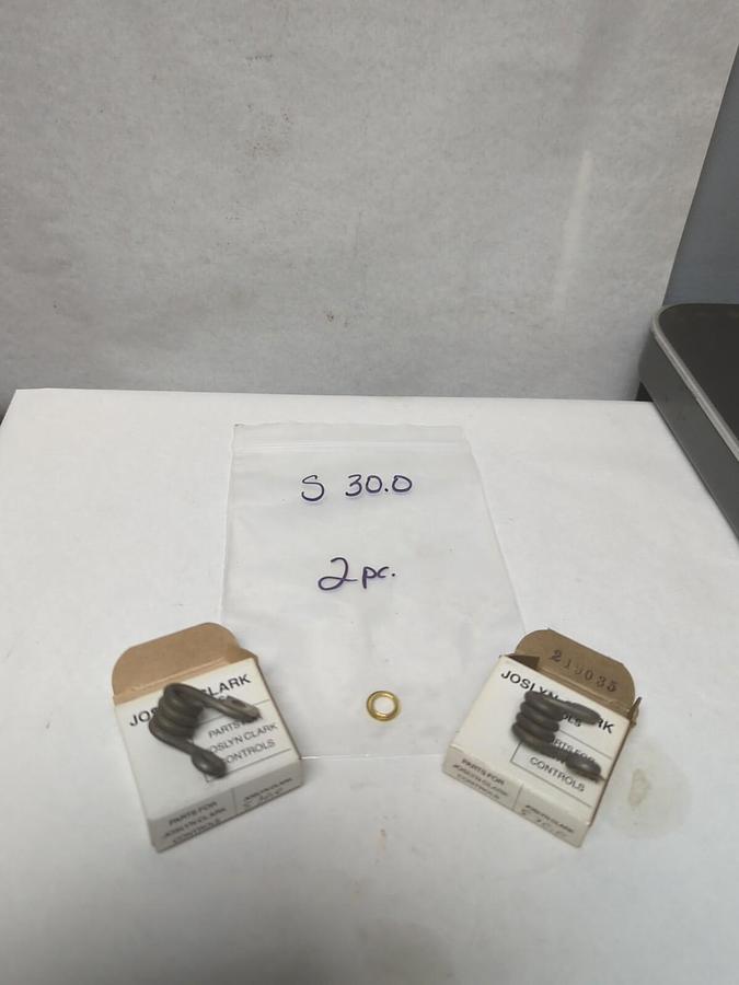 JOSLYN CLARK,S30.0,OVERLOAD HEATER ELEMENT LOT OF 2 NOS