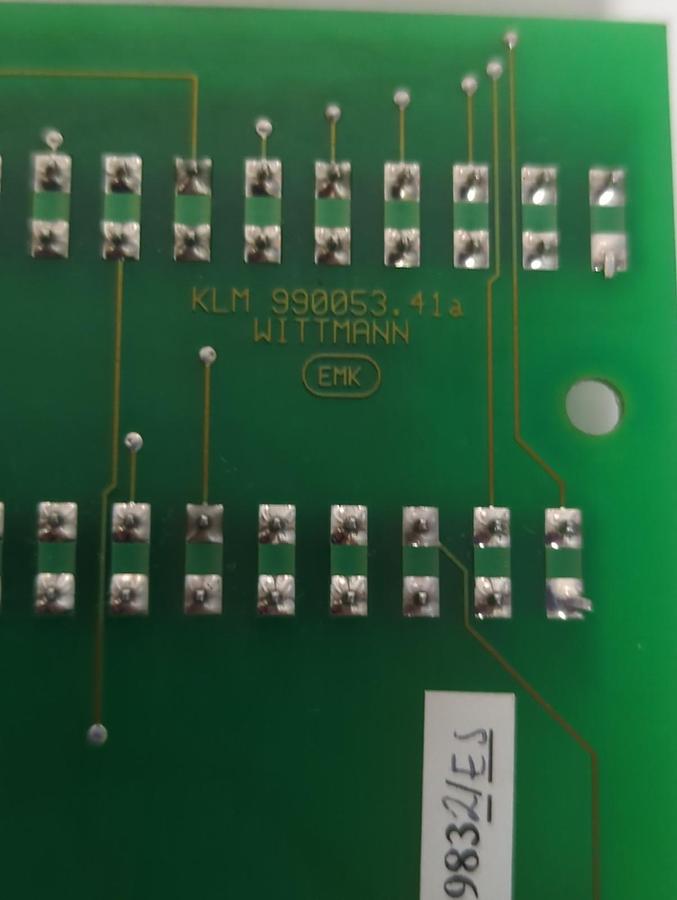 Used WITTMANN,990053.41b,CIRCUIT BOARD PRE-OWNED