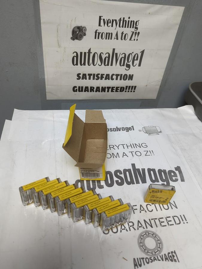 COOPER BUSSMANN,AGC-1,GLASS FUSES LOT OF 55 NEW