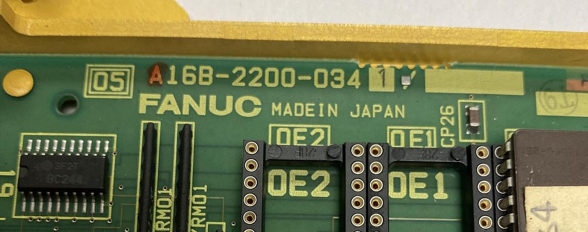 Used FANUC,A16B-2200-0341,PC BOARD