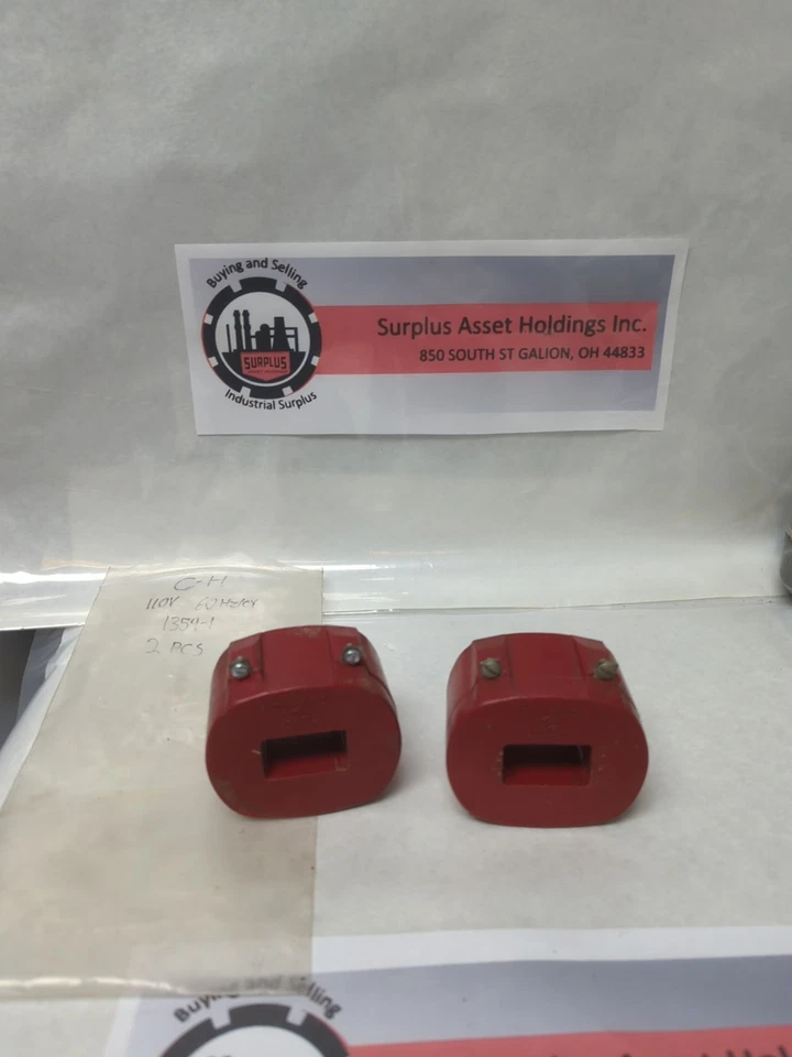 Used CUTLER-HAMMER,1359-1,COIL 110V 60HZ/CY LOT OF 2 PRE-OWNED