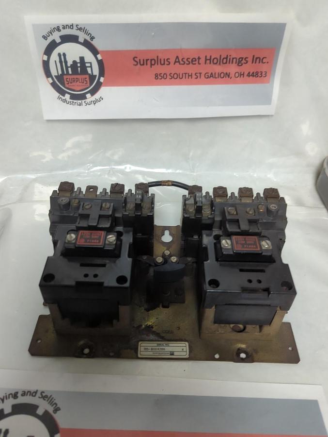 Used P&H HARNISCHFEGER,705-BODX286,SERIES K REVERSING MOTOR STARTER SIZE 1-2